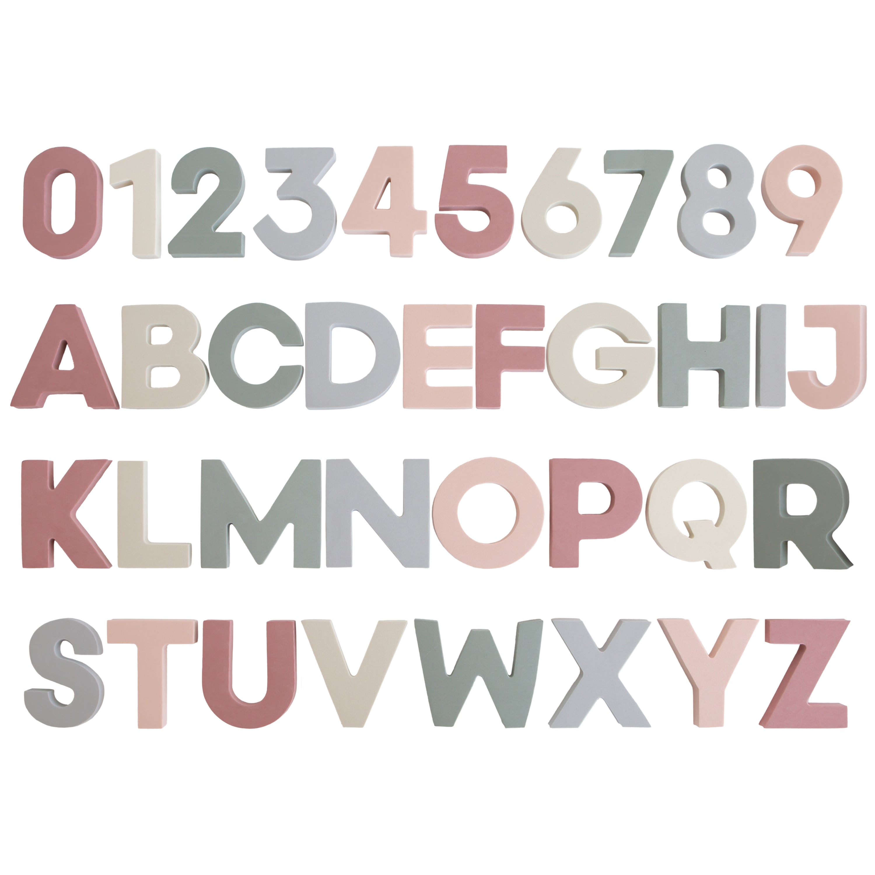 Image of Letters & Numbers Bath Play Set