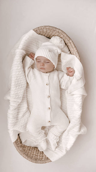Luna + Luca Classic Purl Knit Jumpsuit