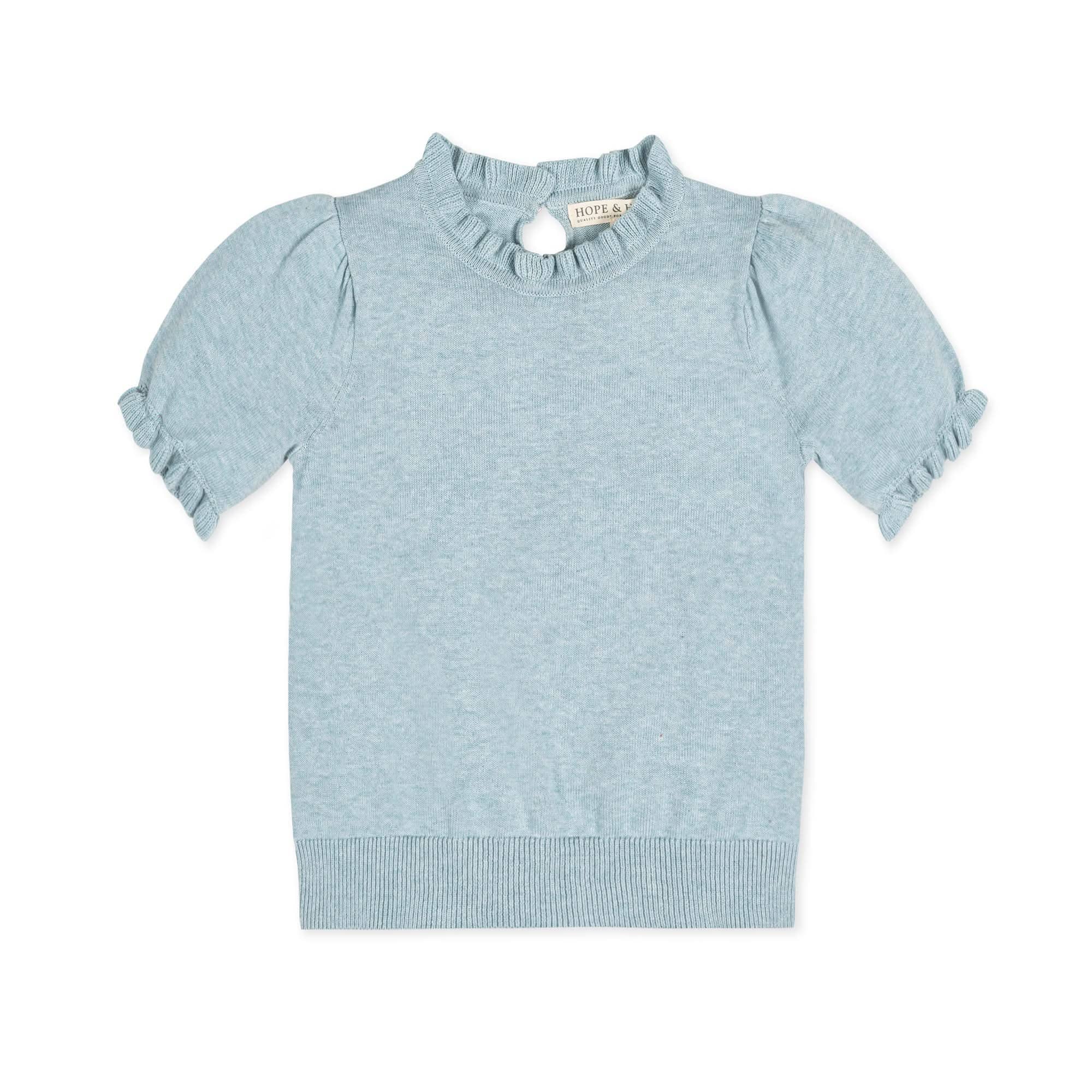 Organic Puff Sleeve Sweater