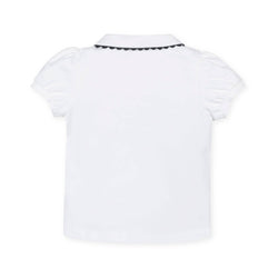 Image of Hope and Henry - Organic Puff Sleeve Polo
