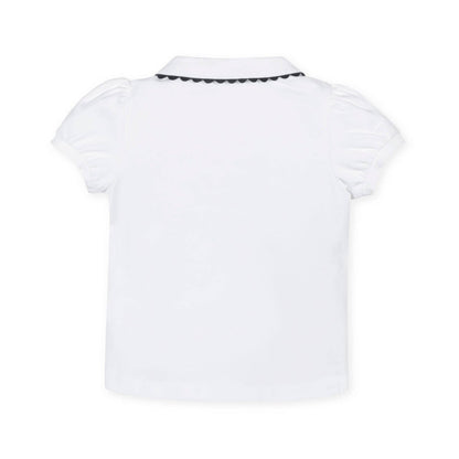 Hope and Henry - Organic Puff Sleeve Polo