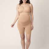 Seamless Bamboo Maternity Thigh Saver | Beige