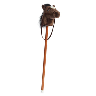 37" DARK BROWN GIDDY UP PONY