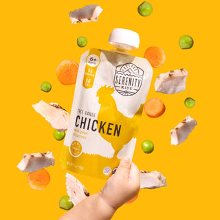 Serenity Kids Free Range Chicken with Organic Peas and Carrots Pouch