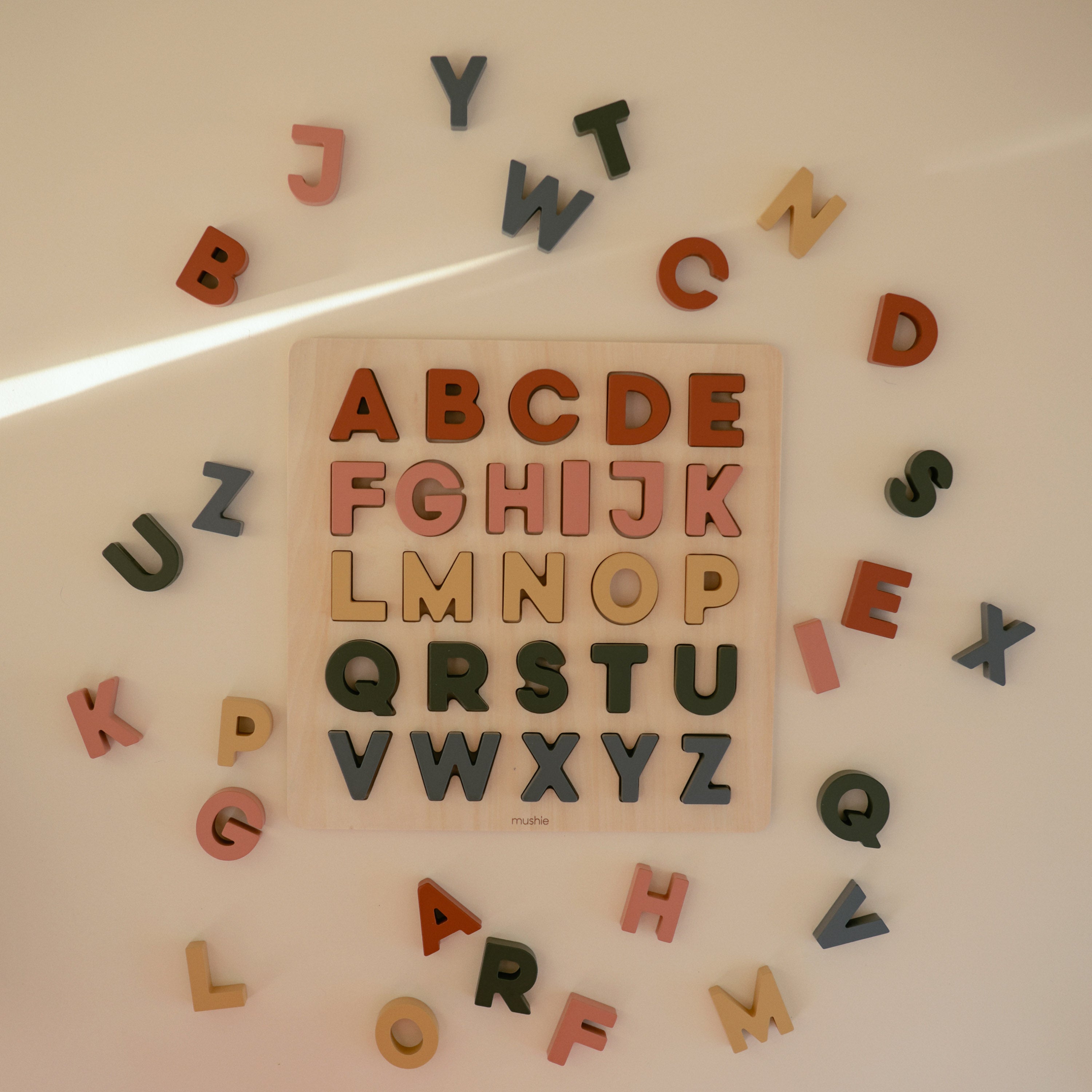 Image of Wooden Alphabet Puzzle