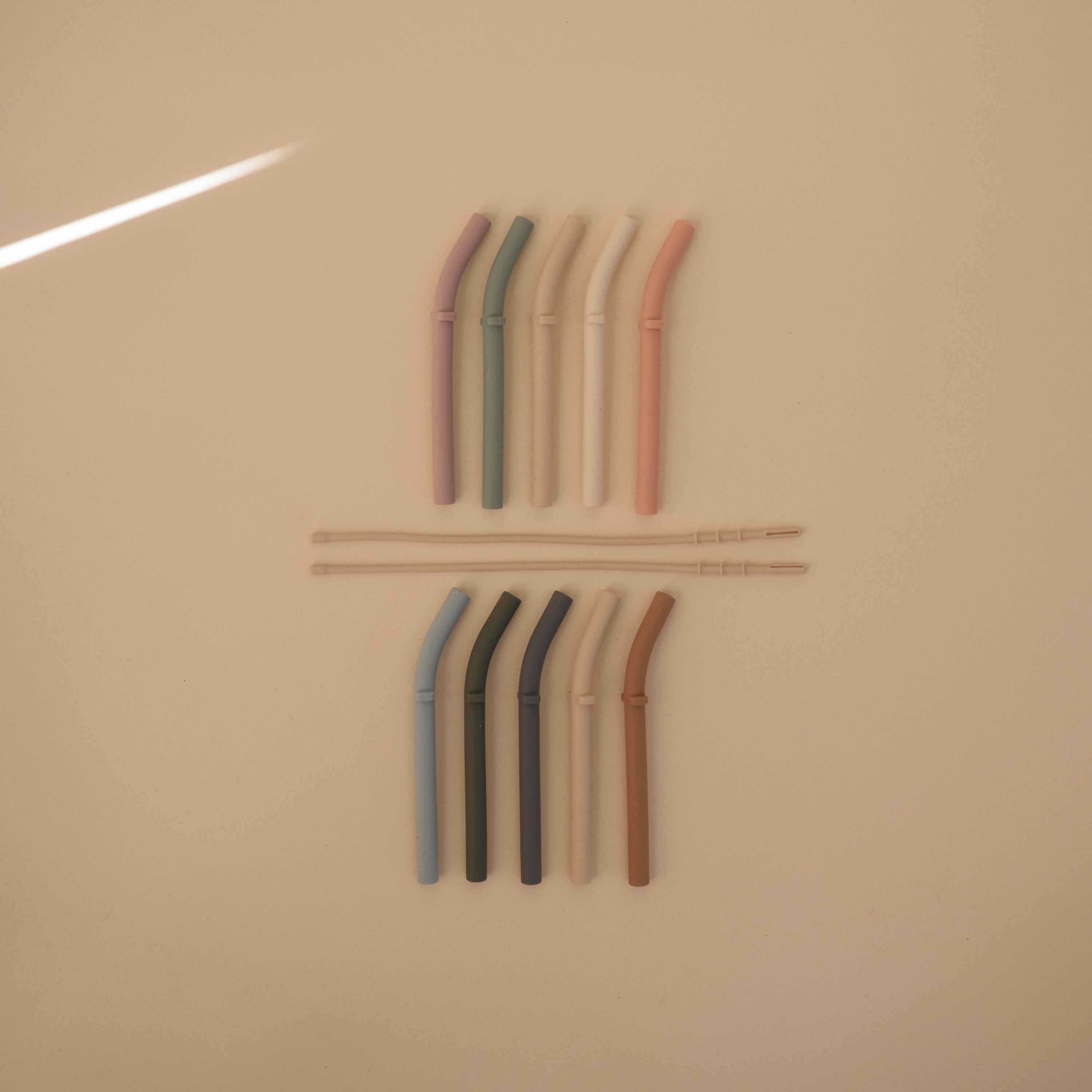 Image of Silicone Replacement Straws - 5 Pack