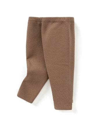 Bear Cuff Ribbed Leggings