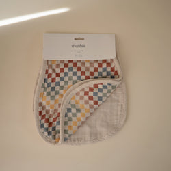 Image of Organic Cotton Muslin Burp Cloth 2-Pack