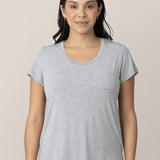 Everyday Maternity & Nursing T-shirt | Grey Heather