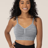 Sublime® Hands-Free Pumping & Nursing Bra | Grey