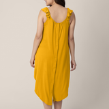 Ruffle Strap Labor & Delivery Gown | Honey