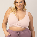 Sublime® Adjustable Crossover Nursing & Lounge Bra | Soft Pink