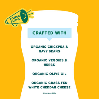 Serenity Kids Cheddar & Cauliflower Spinach Organic Grain Free Puffs