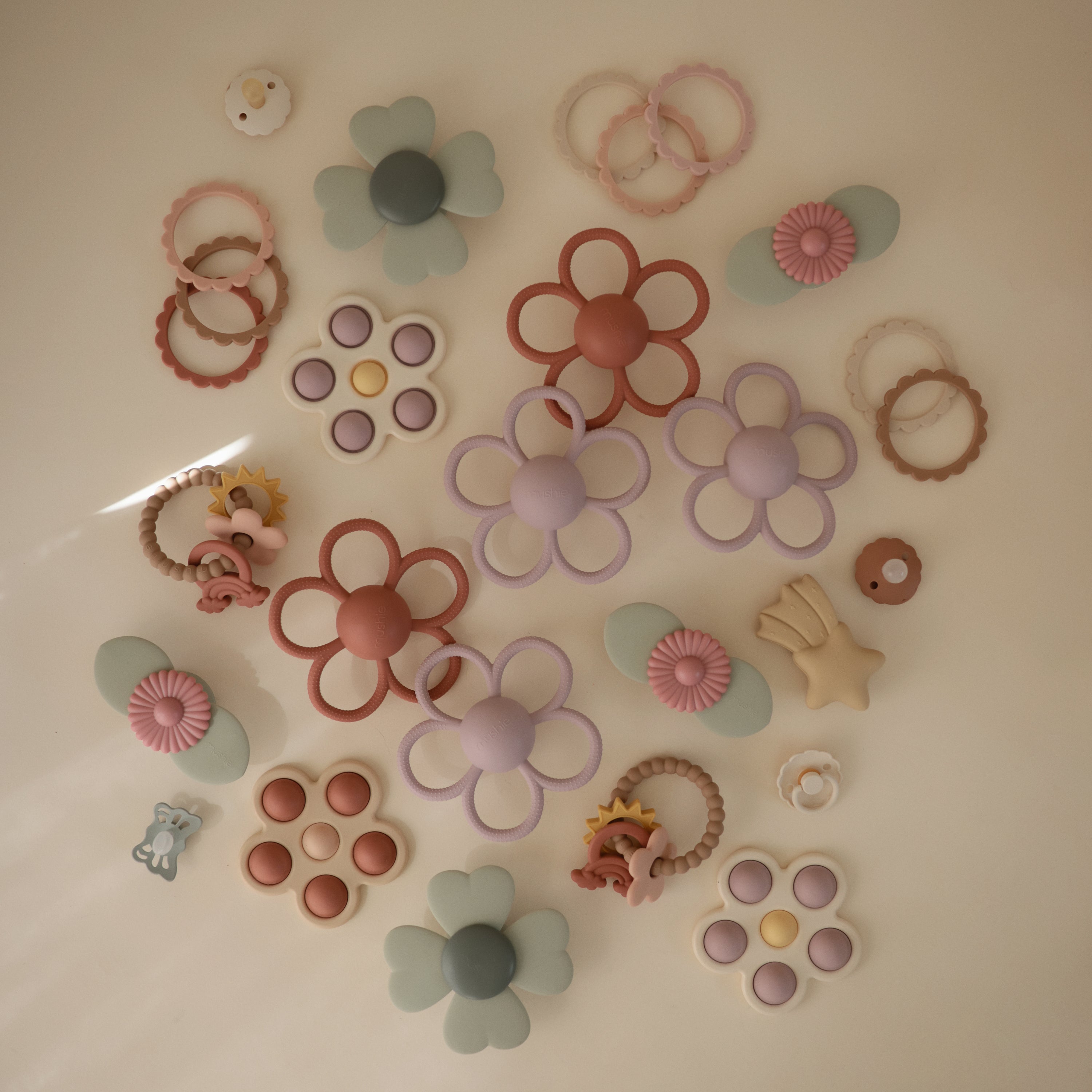 Image of Daisy Rattle Teether