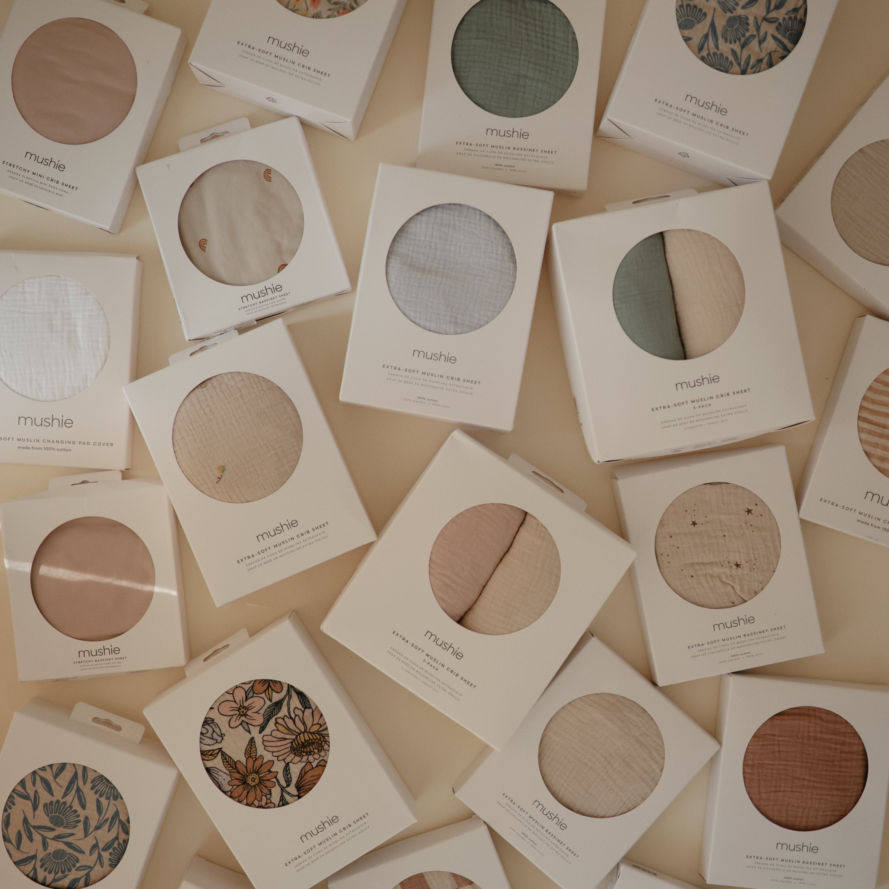 Image of Extra Soft Muslin Crib Sheet - 2 Pack