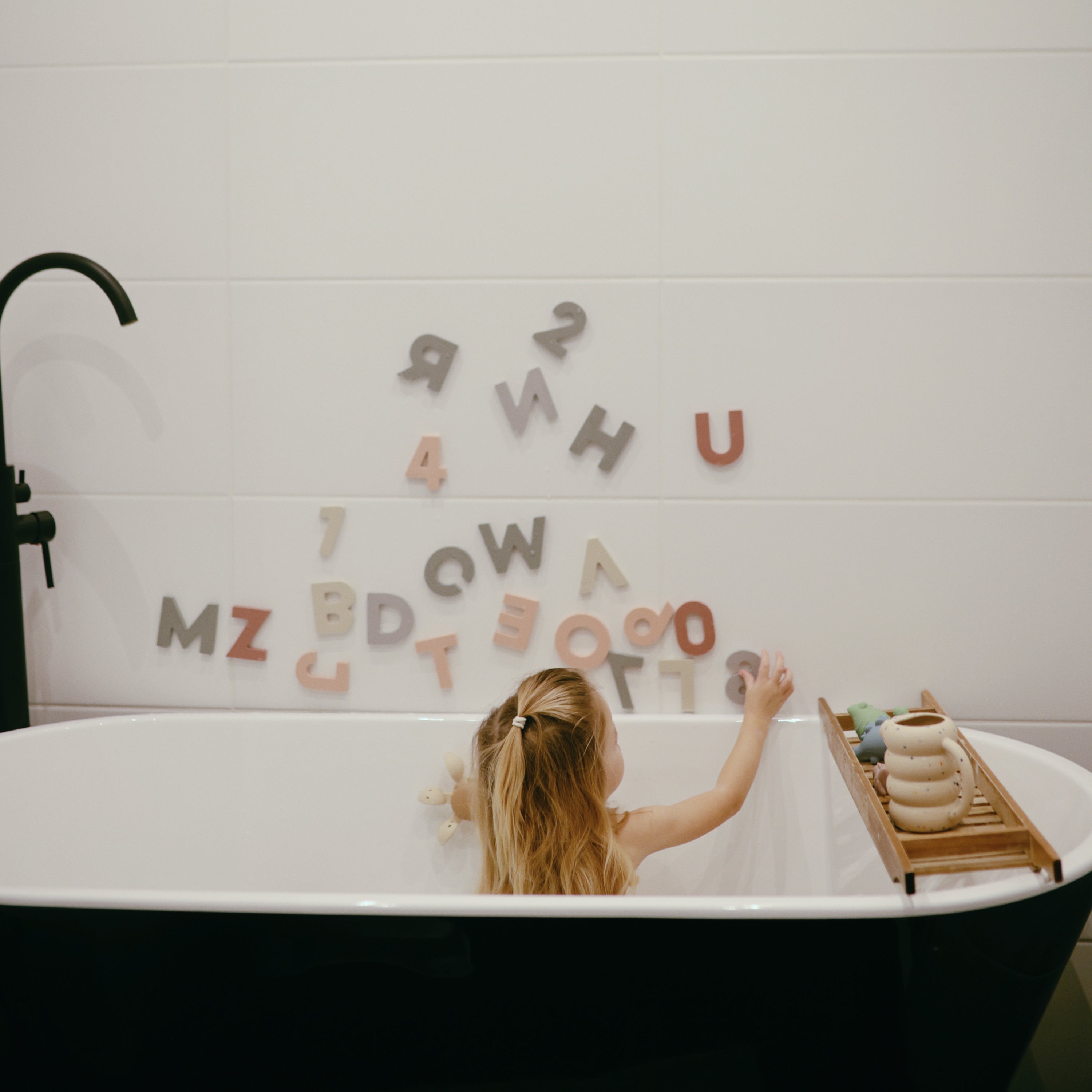 Image of Letters & Numbers Bath Play Set