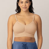 Sublime® Hands-Free Pumping & Nursing Bra | Beige