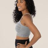 Sublime® Hands-Free Pumping & Nursing Bra | Grey