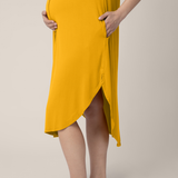 Ruffle Strap Labor & Delivery Gown | Honey