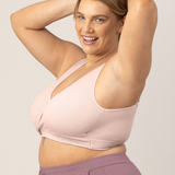 Sublime® Adjustable Crossover Nursing & Lounge Bra | Soft Pink