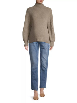 Image of Crystal Mock-neck Sweater