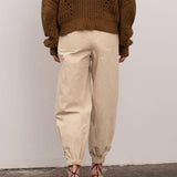 Moon River - PAPER BAG PANTS: CREAM