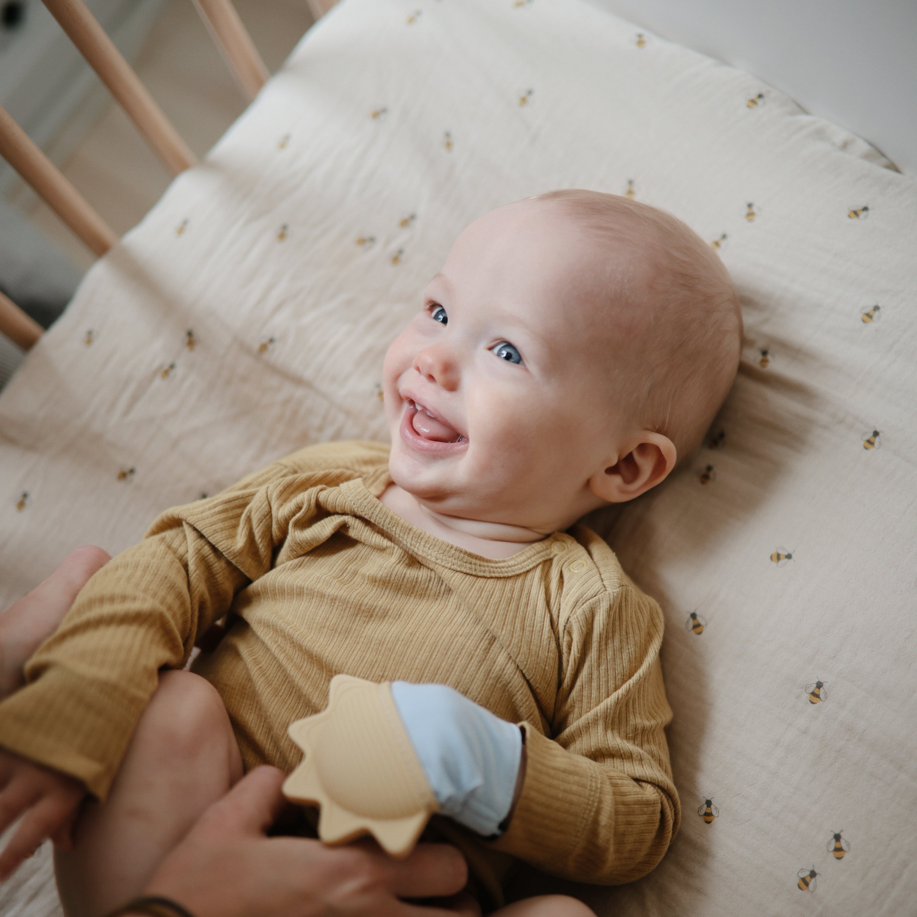 Image of Extra Soft Muslin Crib Sheet
