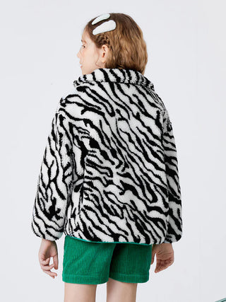 Zebra Pop Fleece Jacket