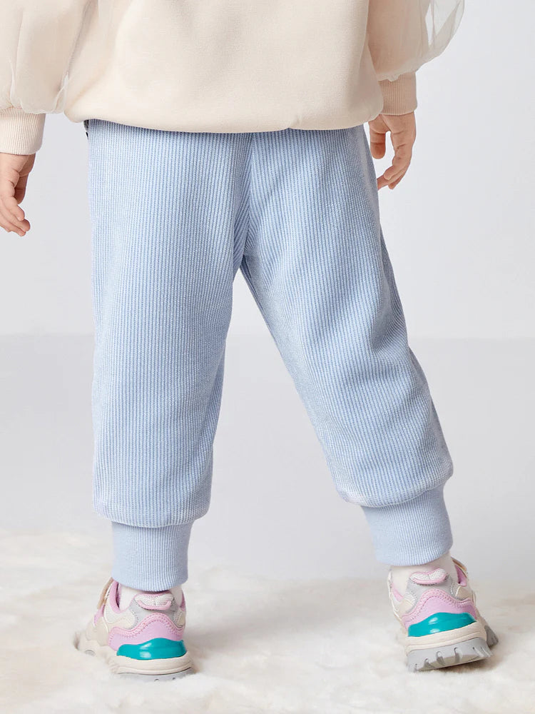 Balabala Toddler Girl Carrot Pattern Trousers