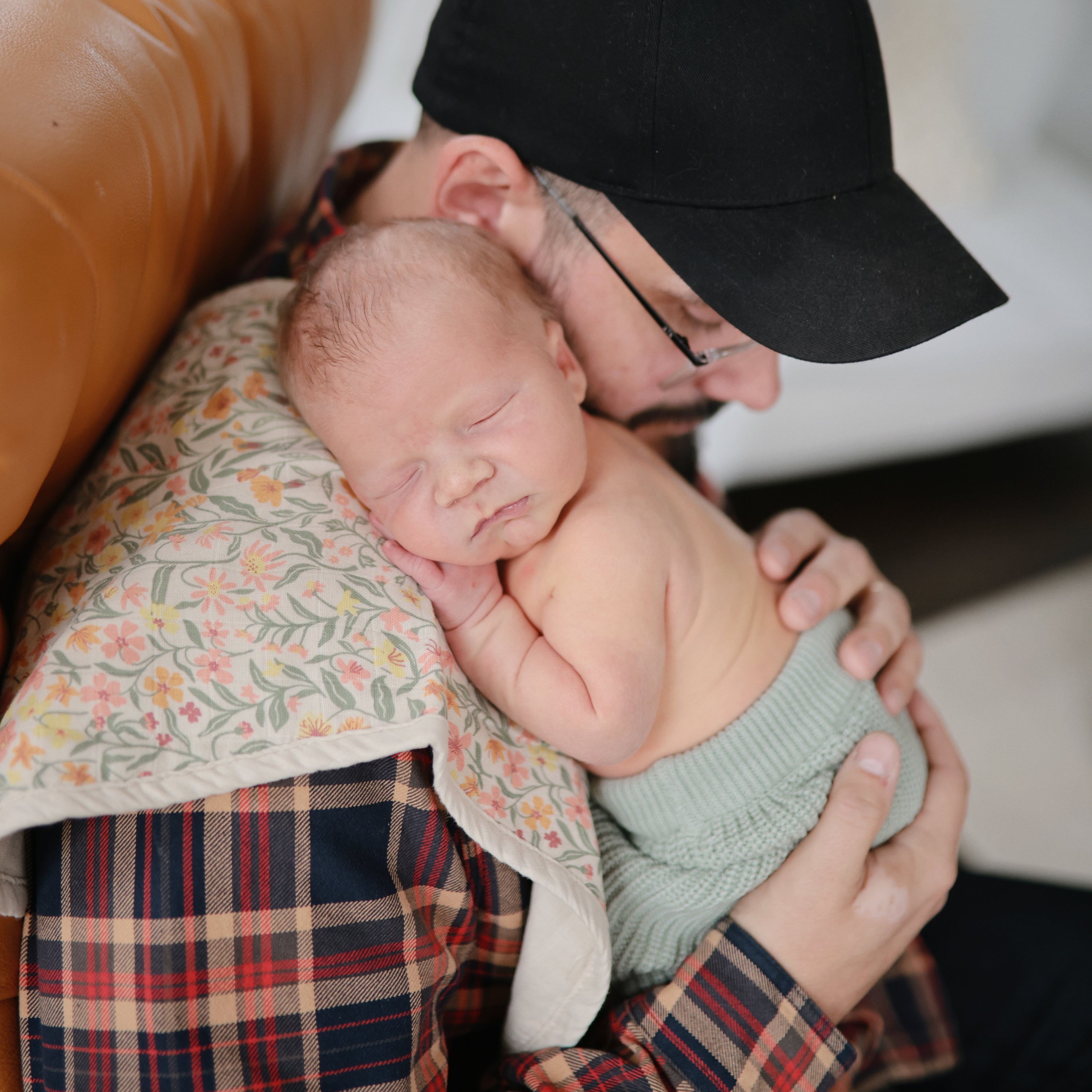 Image of Organic Cotton Muslin Burp Cloth 2-Pack