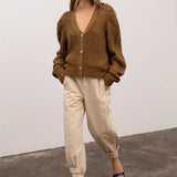 Moon River - PAPER BAG PANTS: CREAM