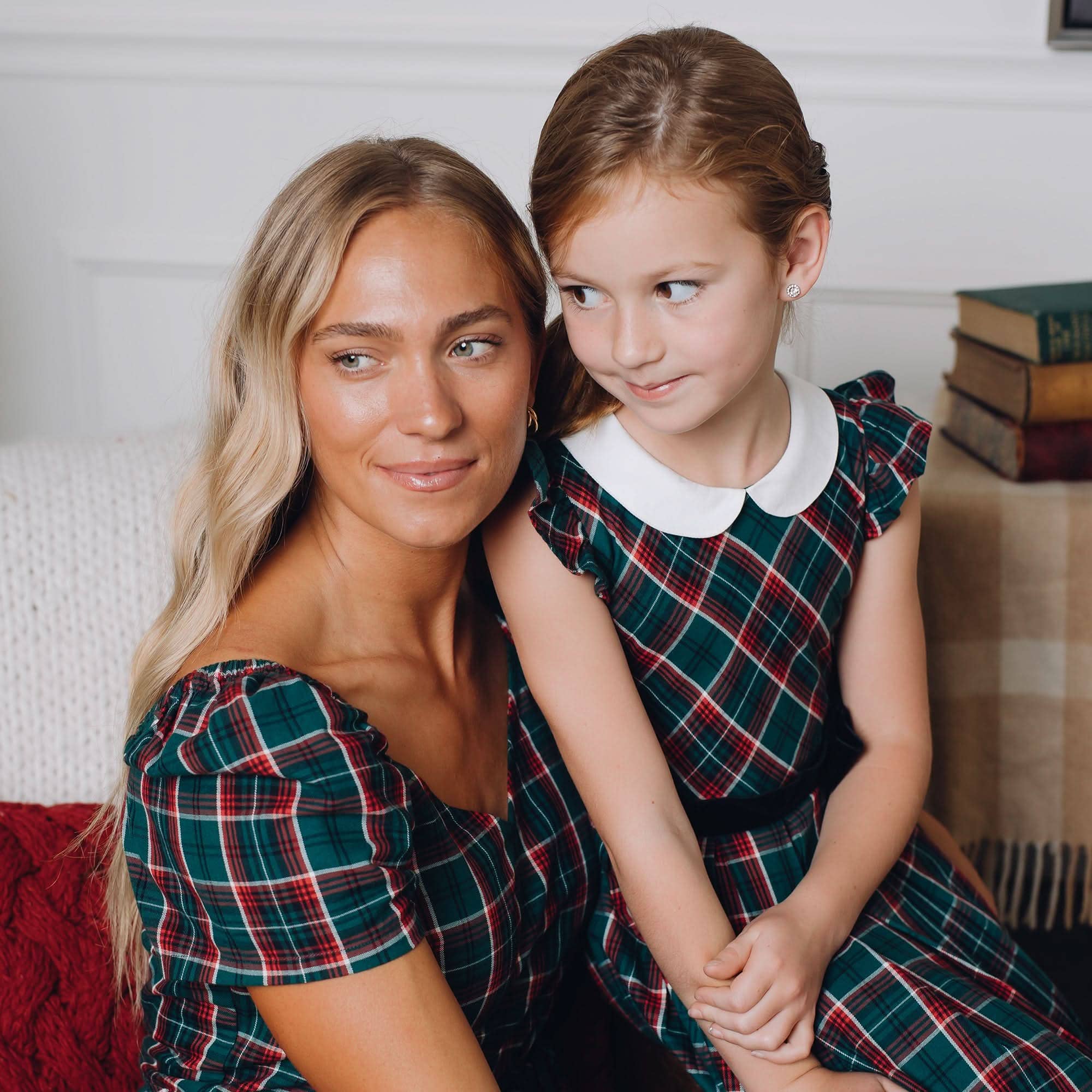 Image of Organic Peter Pan Collar Party Dress