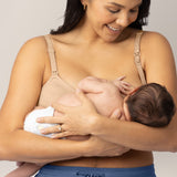 Sublime® Hands-Free Pumping & Nursing Bra | Beige