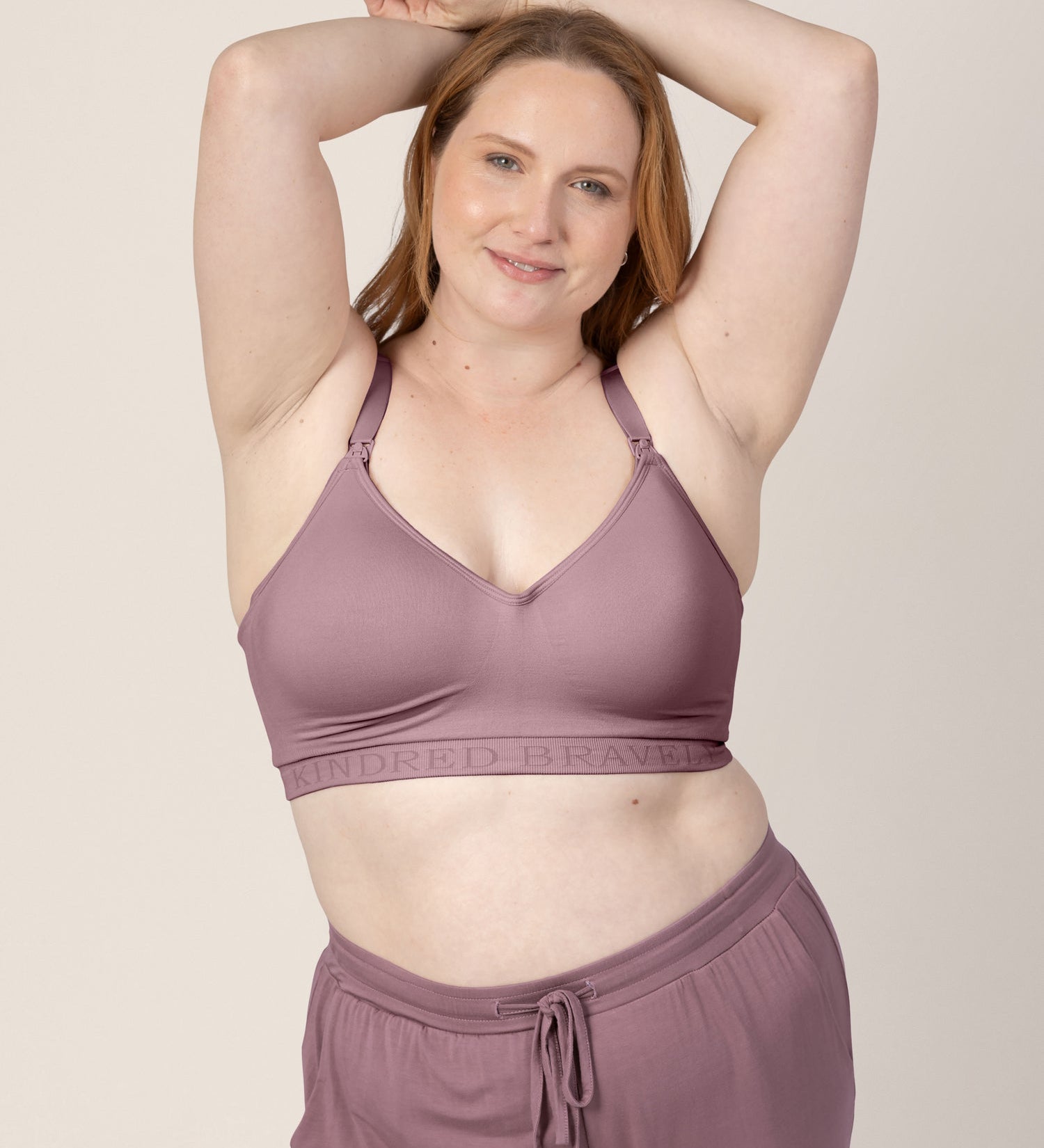 Signature Sublime® Contour Hands-Free Pumping & Nursing Bra | Twilight