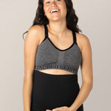 Sublime® Nursing Sports Bra | Heather Grey