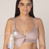 Minimalist Hands-Free Pumping & Nursing Bra | Lilac Stone