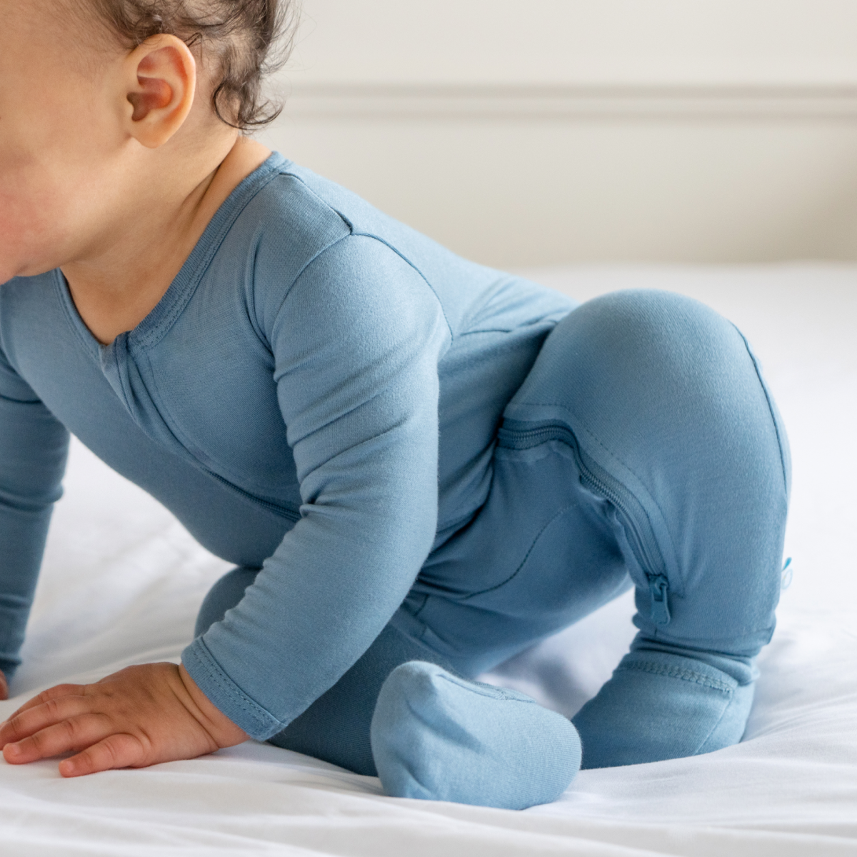 Image of Baby Bamboo Pajamas w/ DreamCuffs®