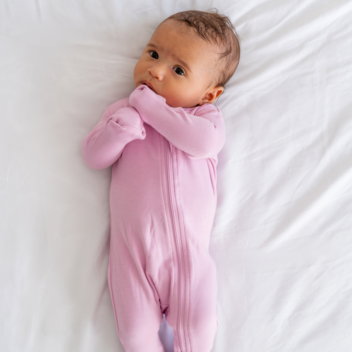 Image of Baby Bamboo Pajamas w/ DreamCuffs®