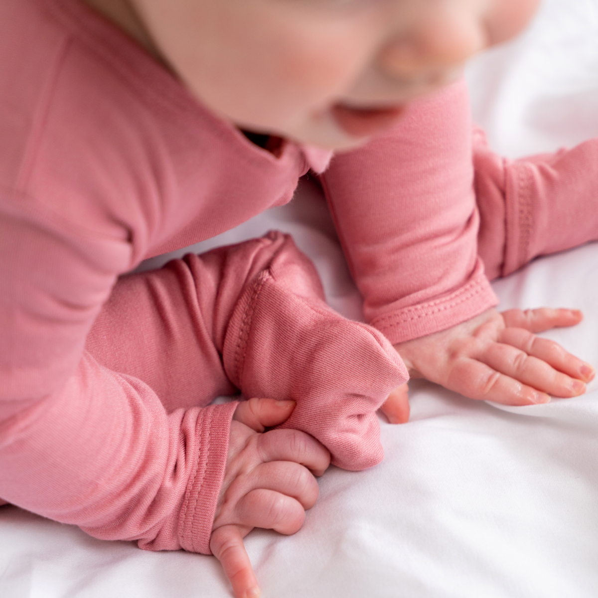 Image of Baby Bamboo Pajamas w/ DreamCuffs®