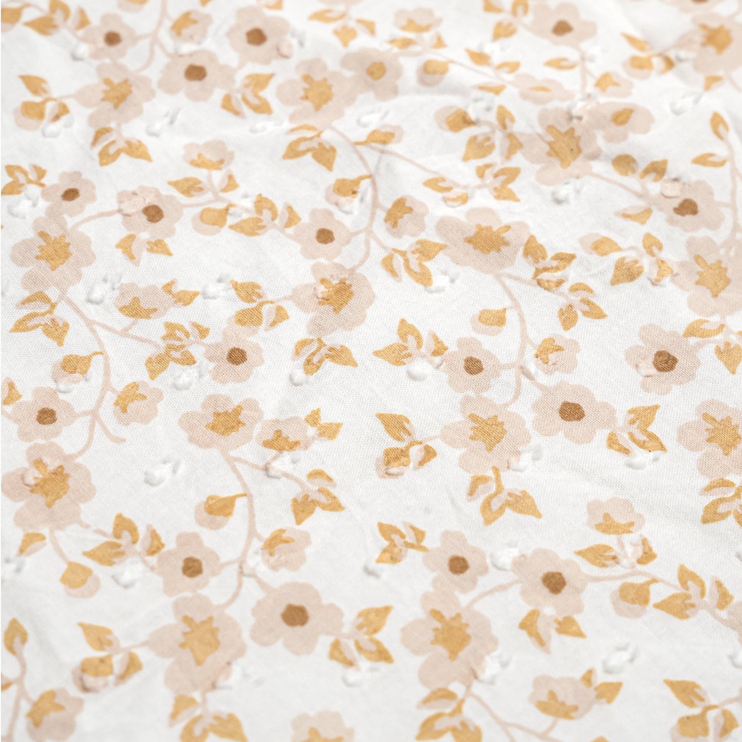 Organic Short Sleeve Flutter Dress