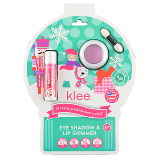 Klee Naturals - Jingle Shimmer - Holiday Eye Shadow and Lip Shimmer Set: Carol Twinkle