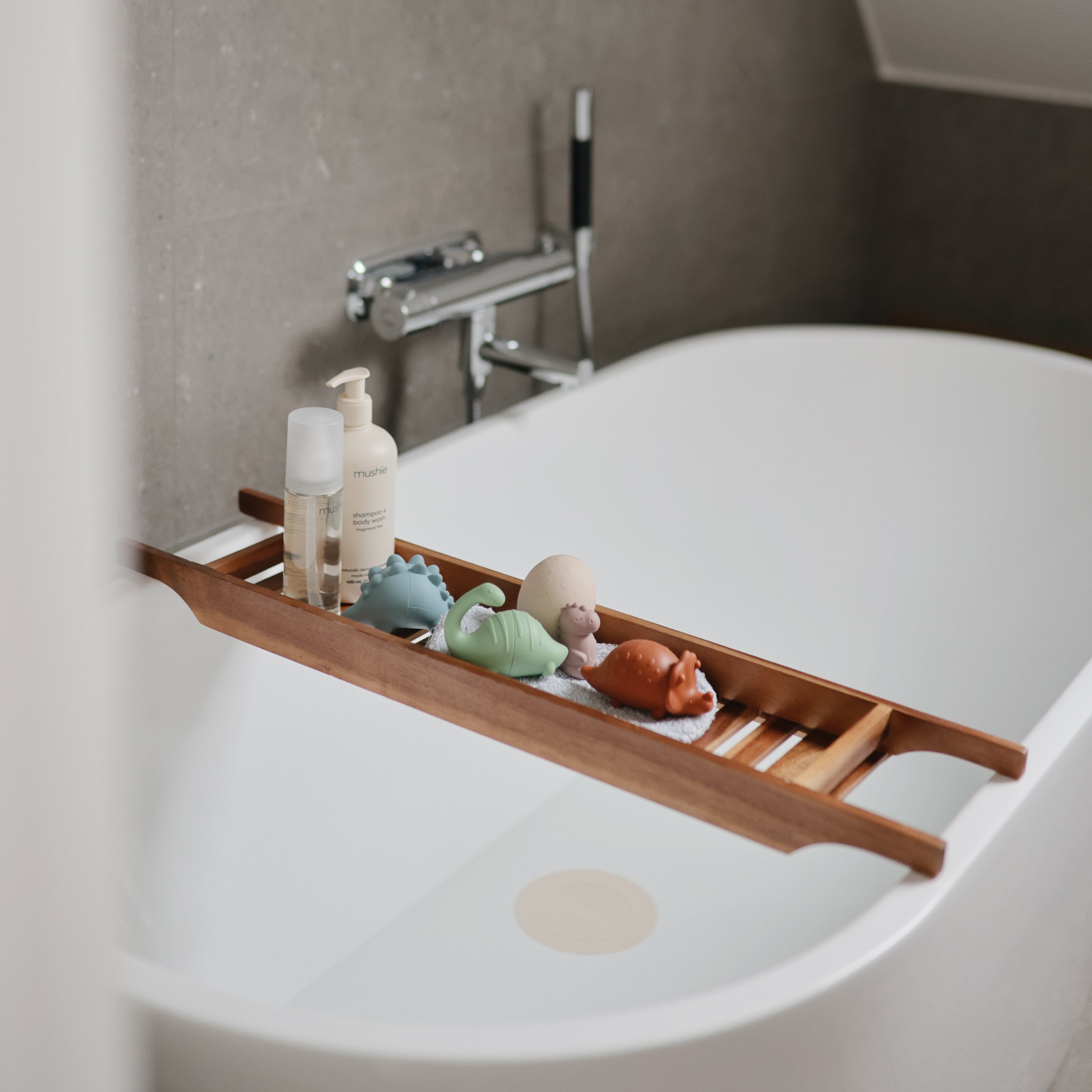 Image of Dino Mold Free Bath Play Set - 4 Pack