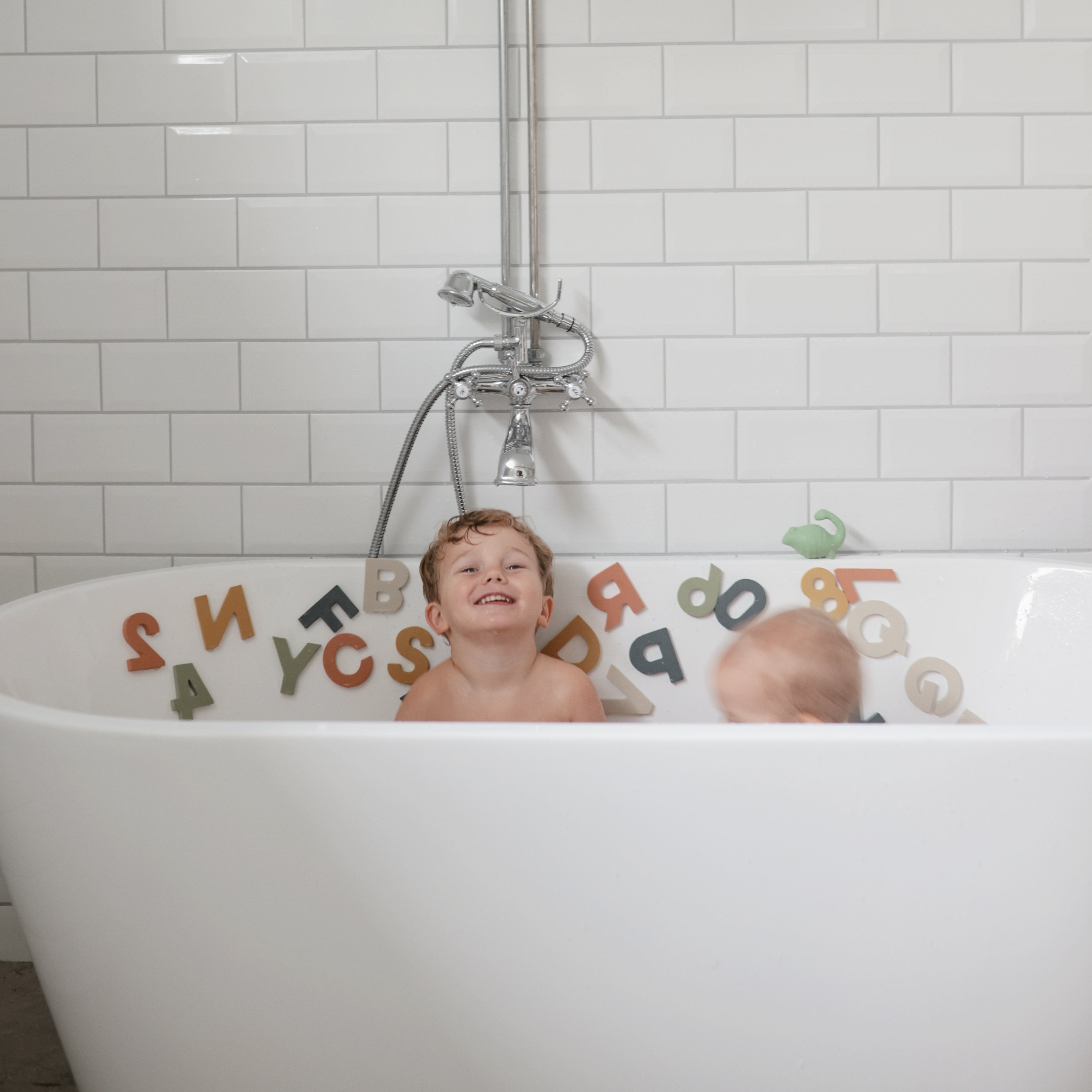 Image of Letters & Numbers Bath Play Set