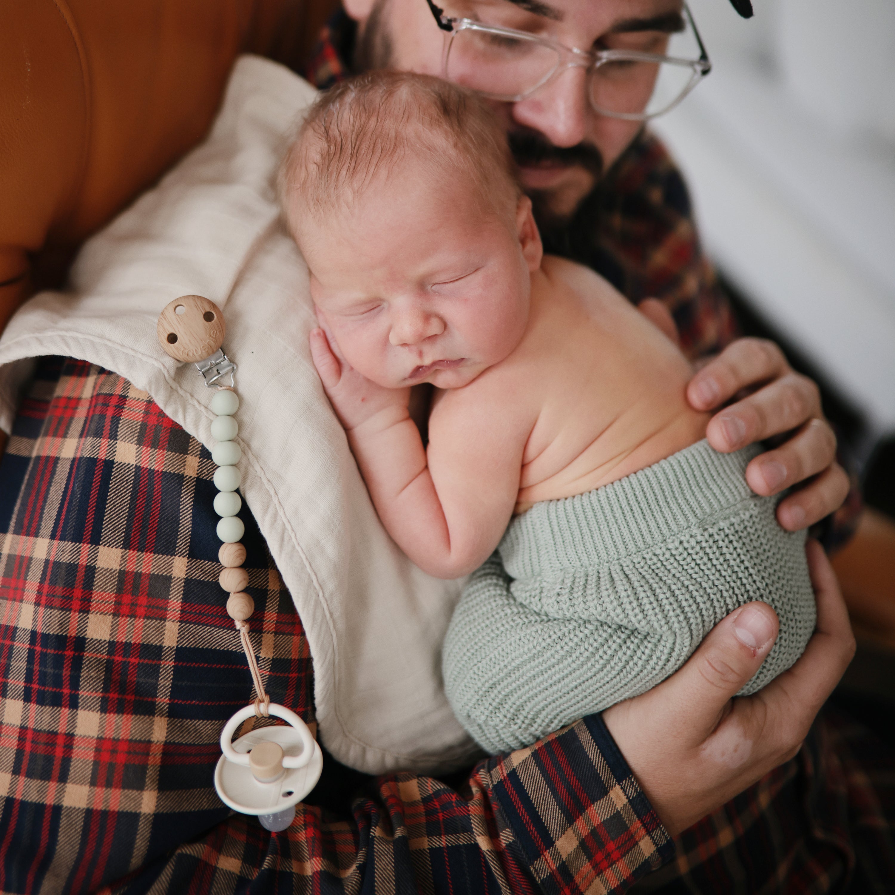 Image of Organic Cotton Muslin Burp Cloth 2-Pack