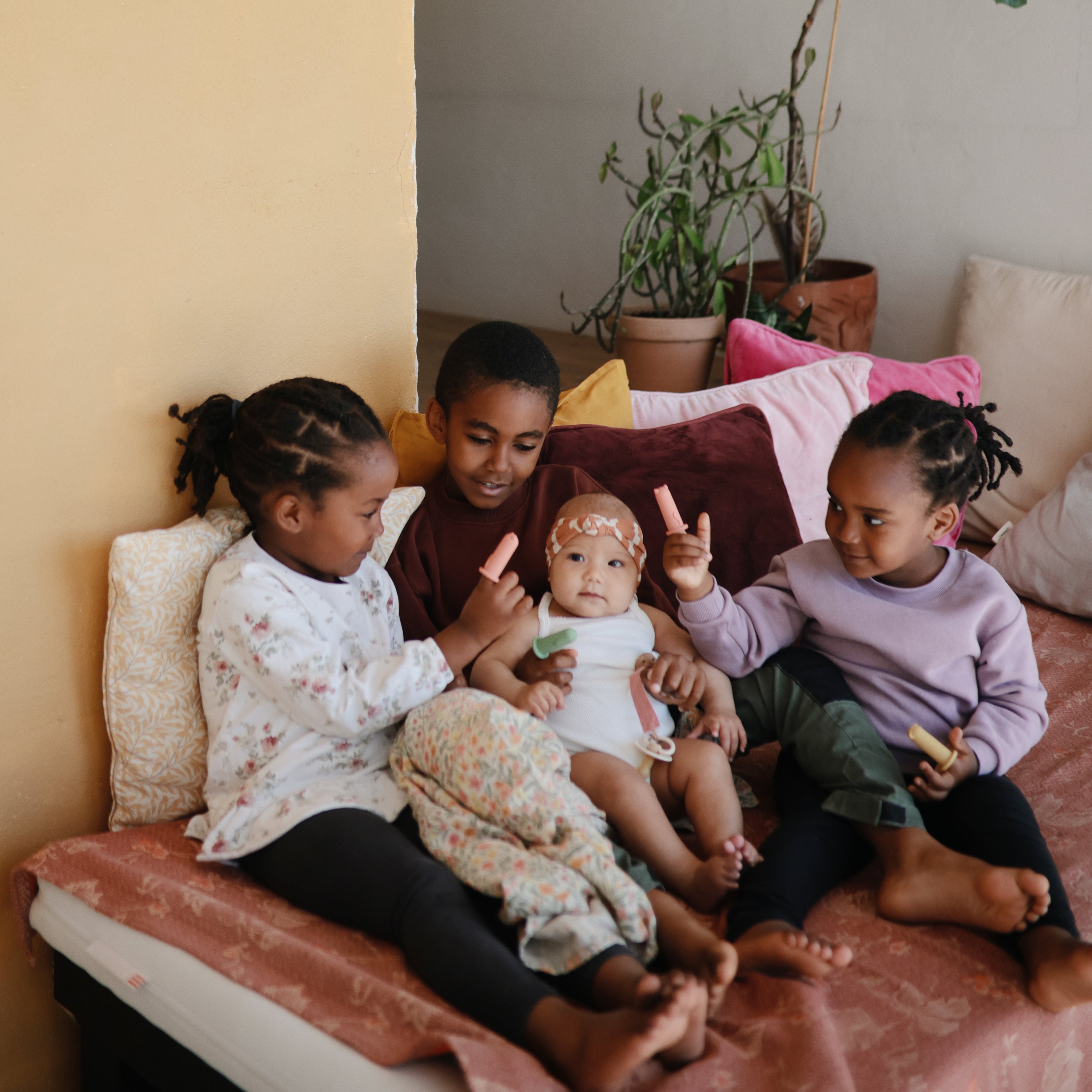 Image of Silicone Animal Finger Puppets