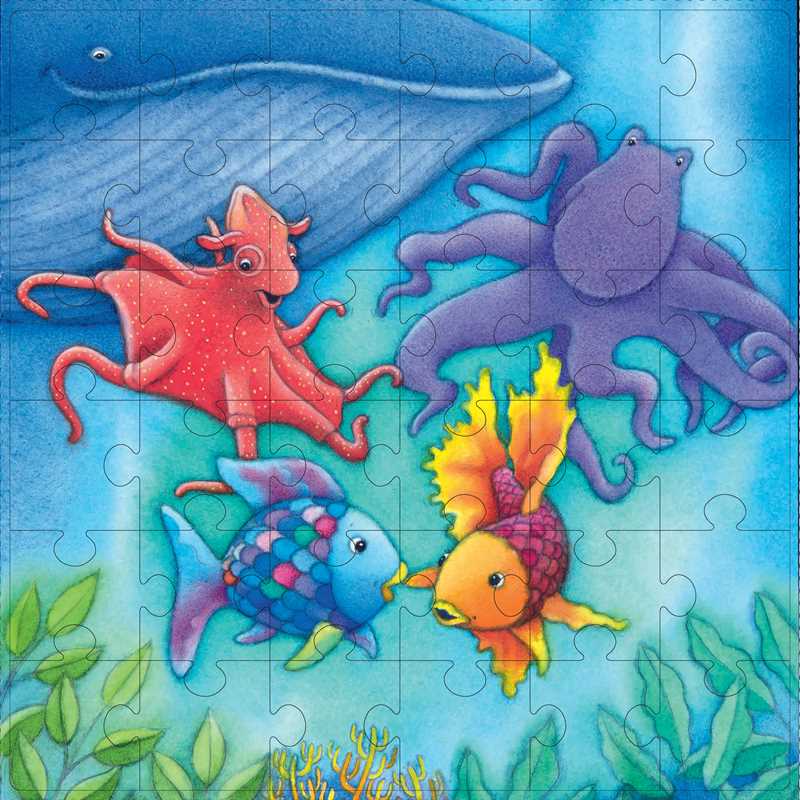 Simon & Schuster - Rainbow Fish Puzzle Box by Marcus Pfister