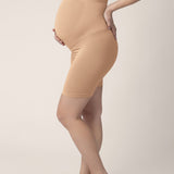 Seamless Bamboo Maternity Thigh Saver | Beige