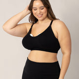 Sublime® Nursing Sports Bra | Black