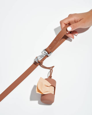 Wild One - Poop Bag Carrier Dispenser for Pets & Dogs: Blush