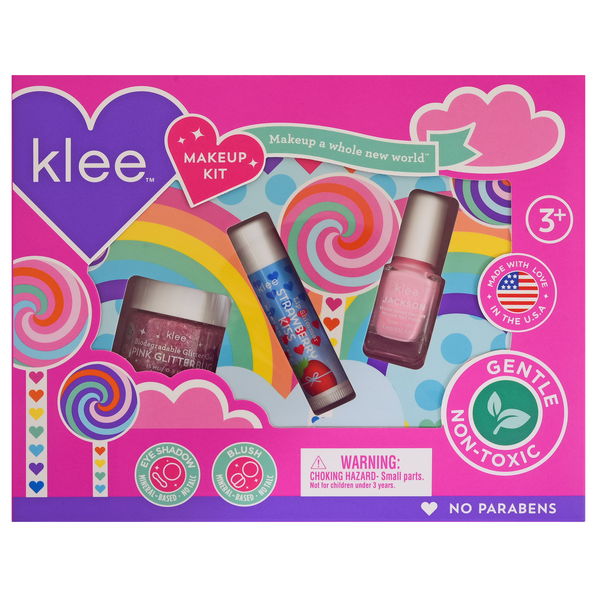 Swirling Purple - Pinwheel Love Makeup Kit